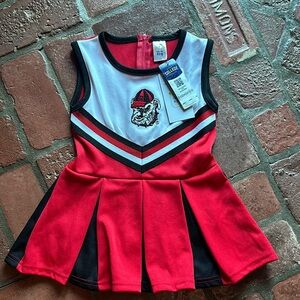 NWT UGA Collegiate Cheerleader Outfit : 3T